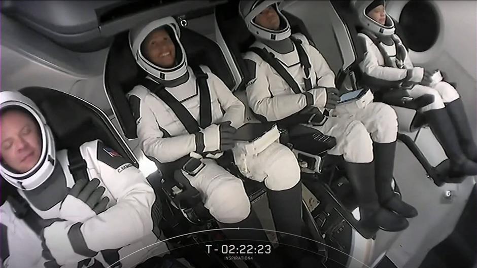 'Many will follow:' SpaceX sends all-civilian crew into orbit