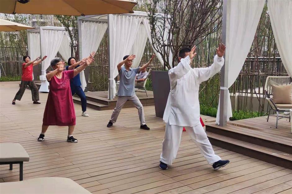 The new complex for the elderly offers a warm environment, neat services and a variety of activities
