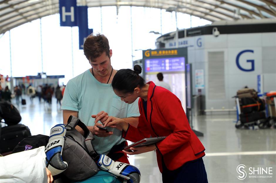 Operational adjustment at Pudong airport