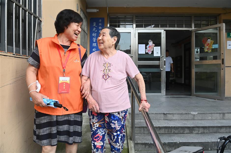 Holistic support systems make living easier for old souls of Jing'an