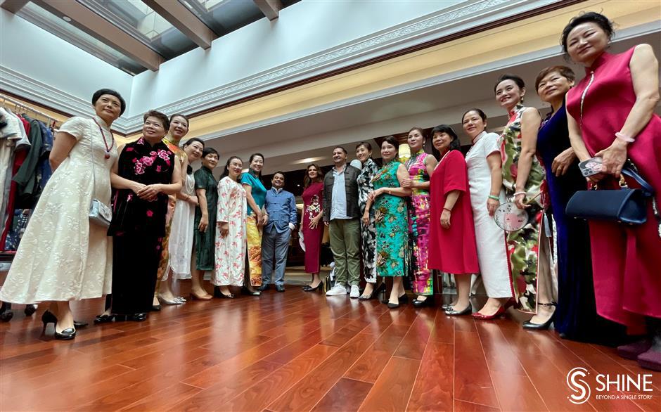 Consular spouses get a close look at <i>qipao</i> culture