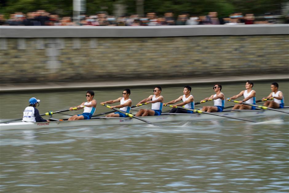 Suzhou Creek river regatta was simply 'oarsome'