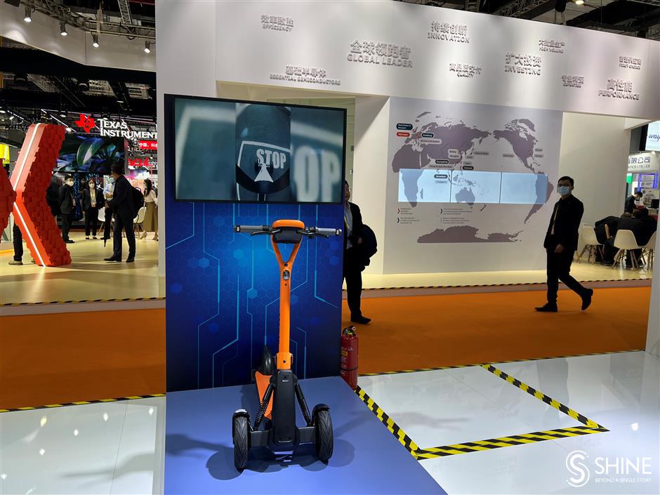 What's new at CIIE: Time to scoot along to the Qualcomm booth