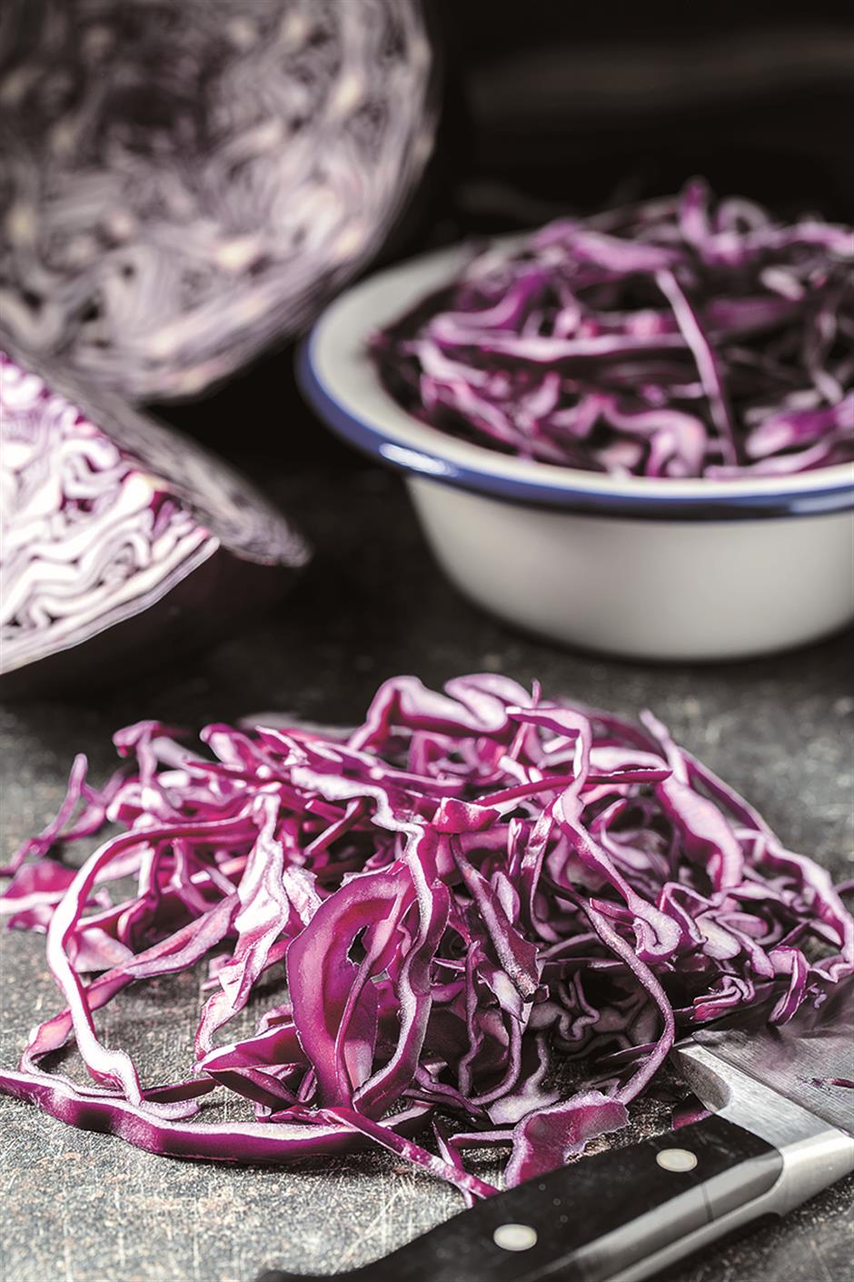 Eye-catching, healthy and tasty: ower of purple pigment in food