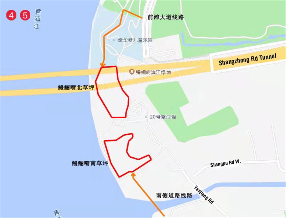 Pudong throws open more lawns as camping sites