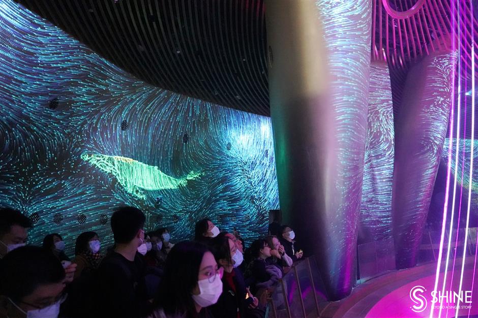 Iconic Shanghai landmarks illuminated to mark the New Year
