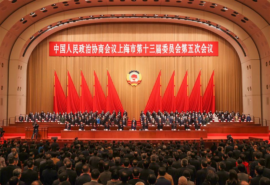 Annual political sessions kick off in Shanghai