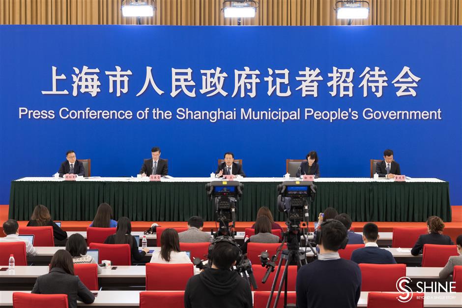 Painting a bright picture, Mayor talks about Shanghai's economy, public services