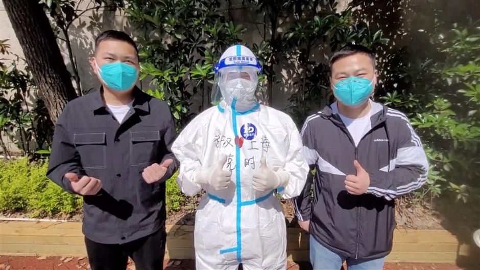 Wuhan man repays favor from 2020 in Shanghai