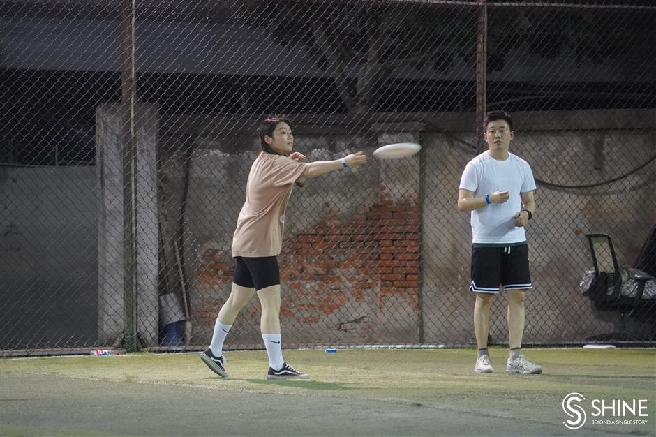 The 'flying disc' is taking off big time in Shanghai