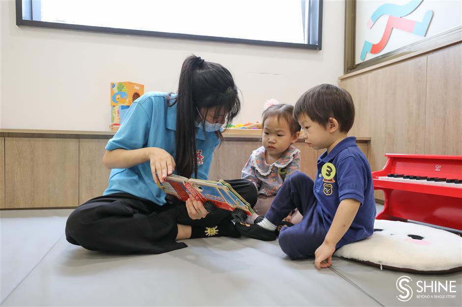 Shanghai 'Baby Houses' offer daycare solutions to parents and grandparents