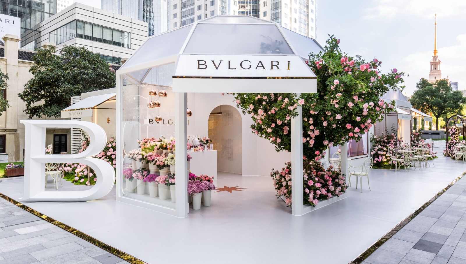 Popup rose garden opens at Jing An Kerry Centre SHINE News