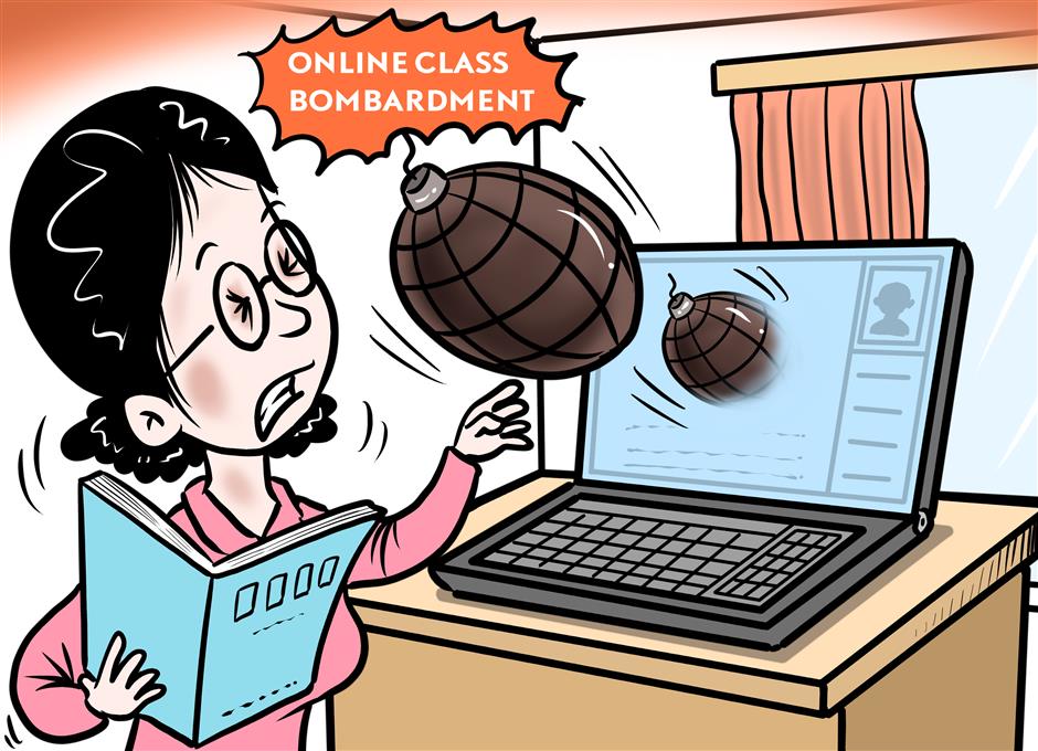 Teacher's death focuses on abusive invasions of online classes