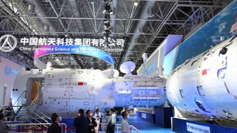 Airshow China exhibits life-size Tiangong space station replica - Vimarsana News