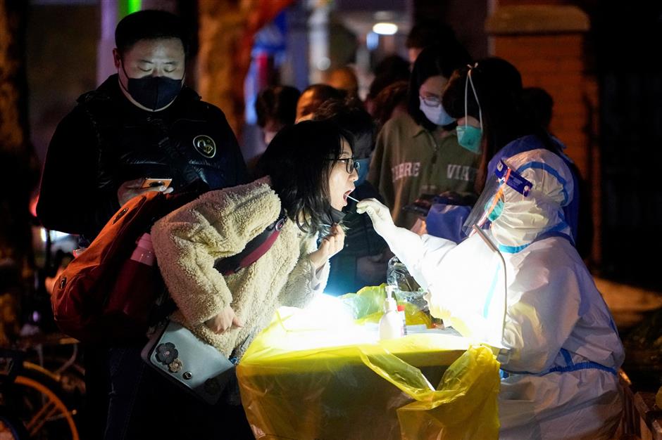 A dozen COVID-19 community cases reported in Shanghai