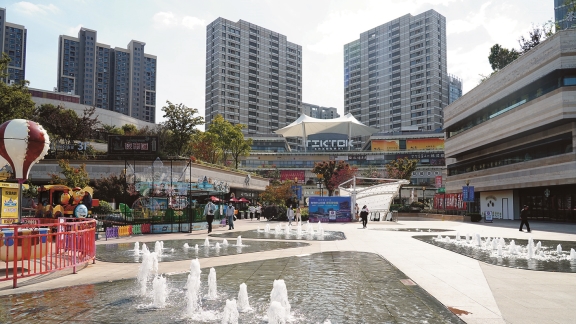 Complejos empresariales en servicios de uso Jiading, restaurantes y deportes