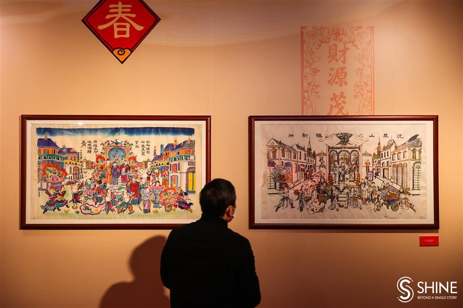 Exhibits capture the many Spring Festival customs