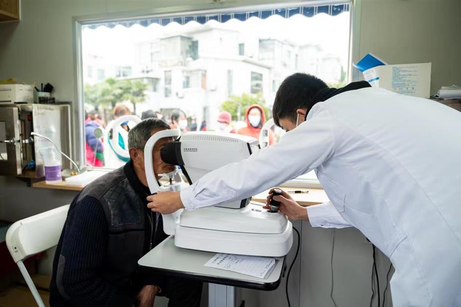 Former PCR testing kiosk converted into medical service station