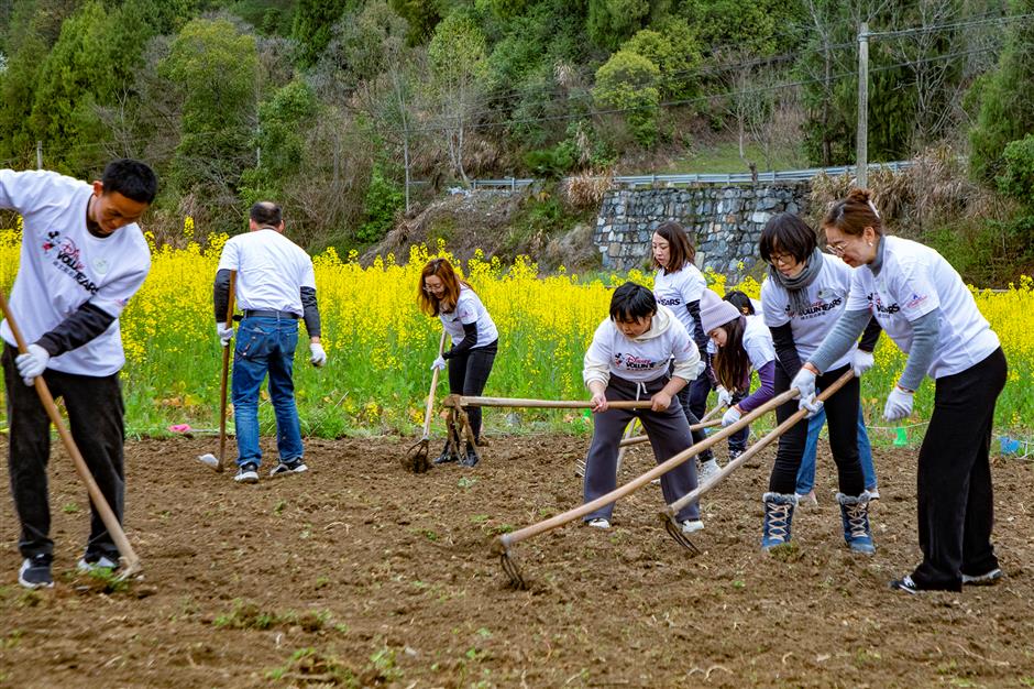 Disney volunteers help with wetland restoration