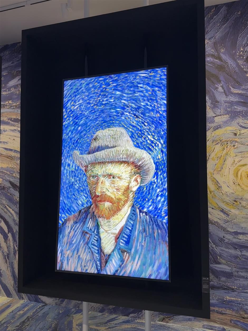 Step into the artistic world of Vincent van Gogh with latest light and shadow exhibition