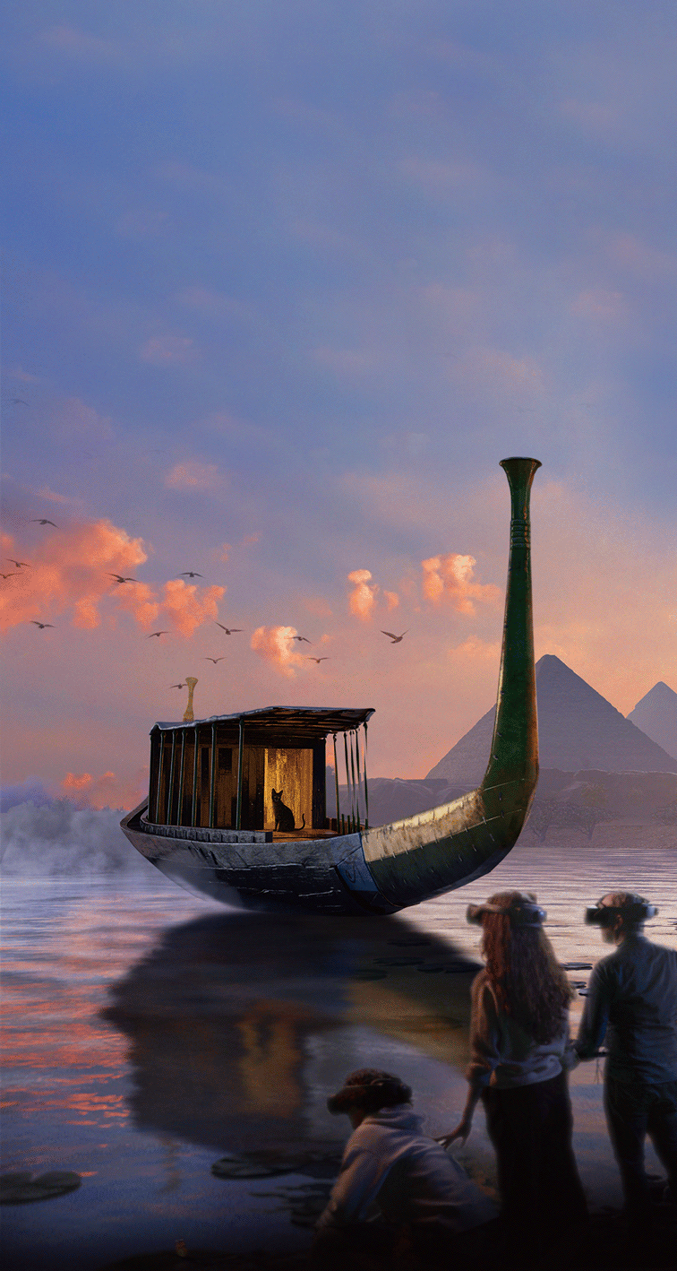 45分钟沉浸式金字塔体验,去看《消失的法老》吧