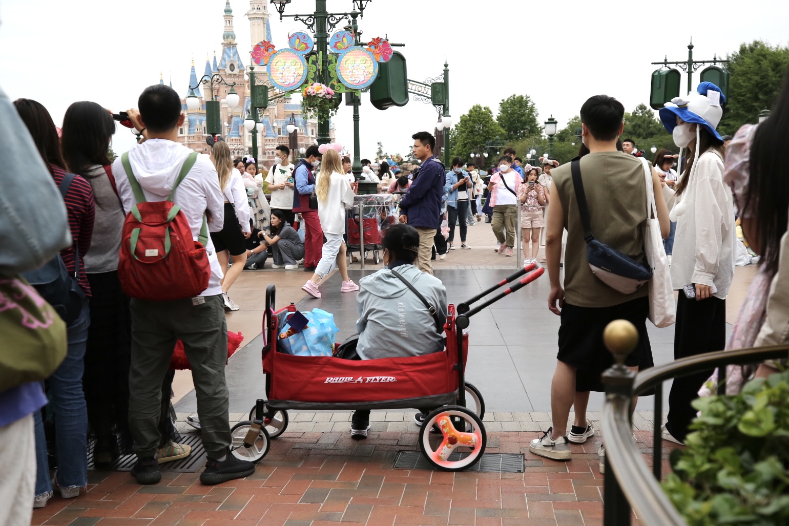 Shanghai Disney Resort bans wagons and carts City News Service