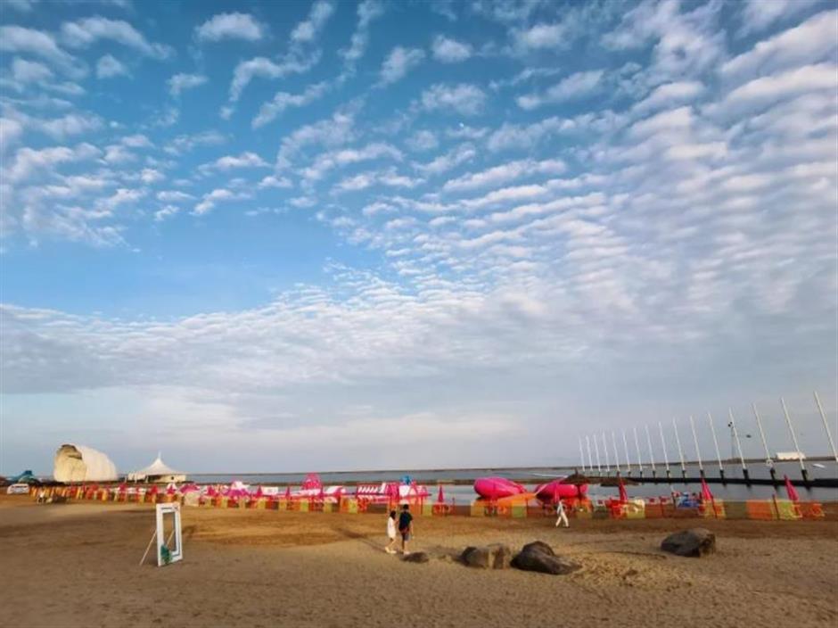 奉贤碧海金沙正式开泳,开启夏日酷爽模式