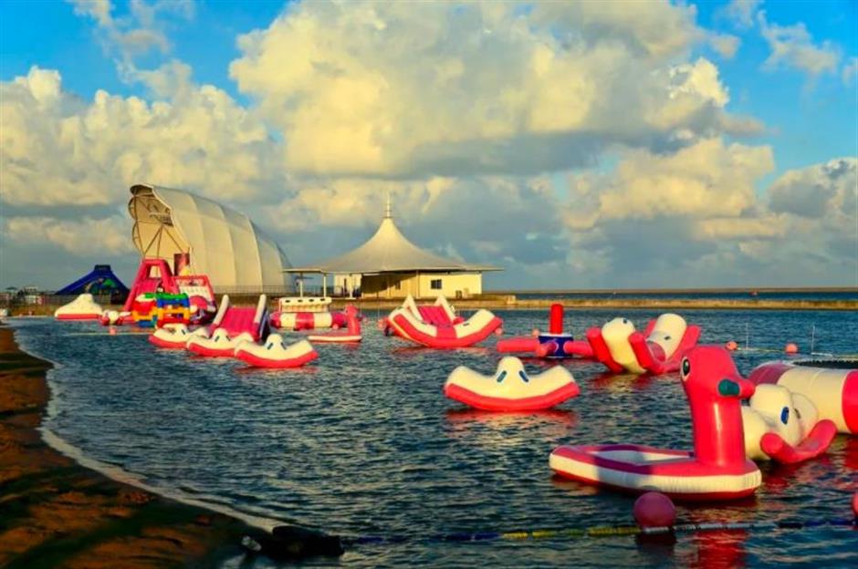 奉贤碧海金沙正式开泳,开启夏日酷爽模式