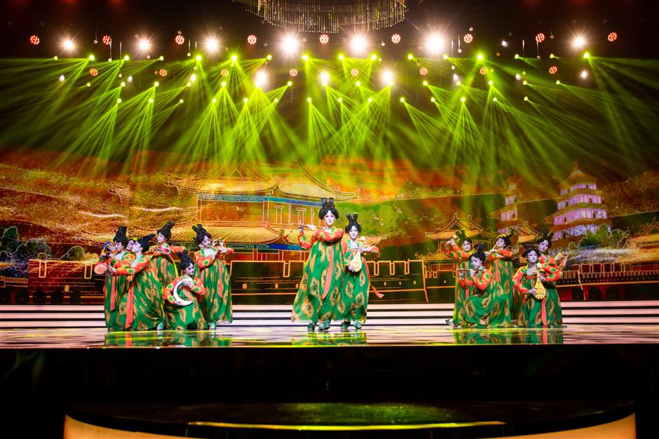 An immersive showcase of Tang-era 'palace banquet'