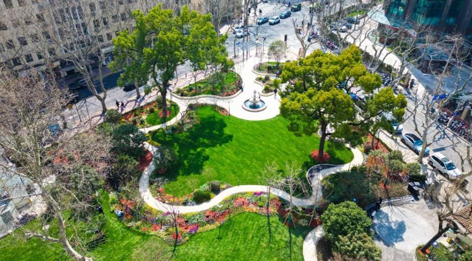 出门就能打卡的高颜值口袋公园,去赏景纳凉