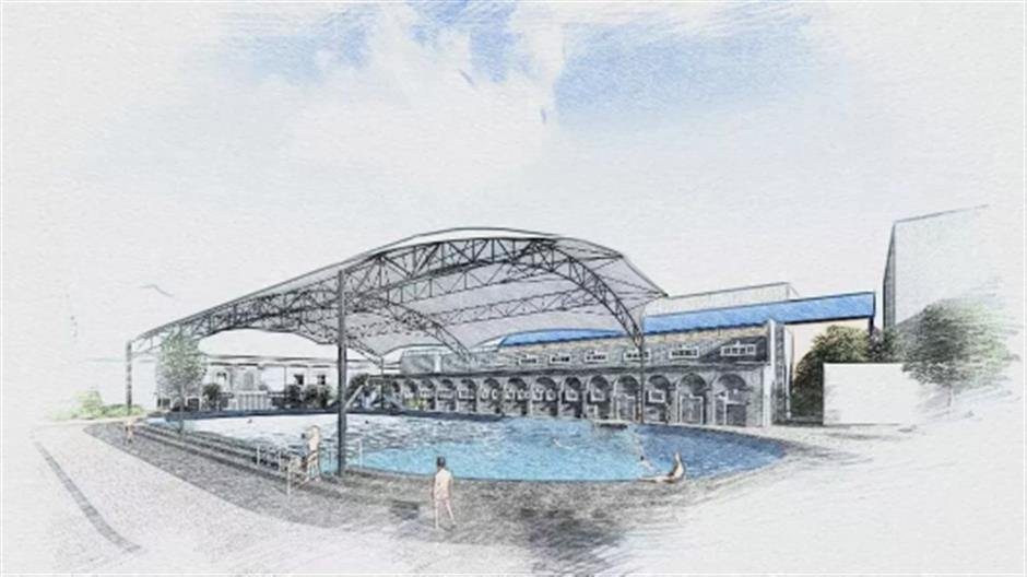 限时开放!这座百年泳池承载了很多上海人的夏日记忆 | 海派城市考古