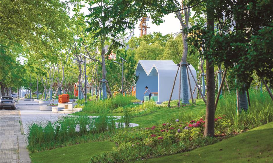 Minhang to build more pocket parks to increase greenery