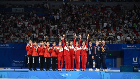 Chengdu Universiade | Day 6: China strengthens lead at halfway point