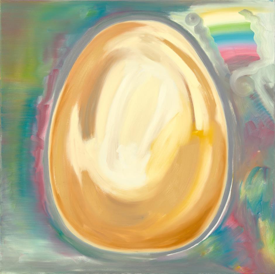 Abstract art meets inconography at Gao Jialu's solo exhibition