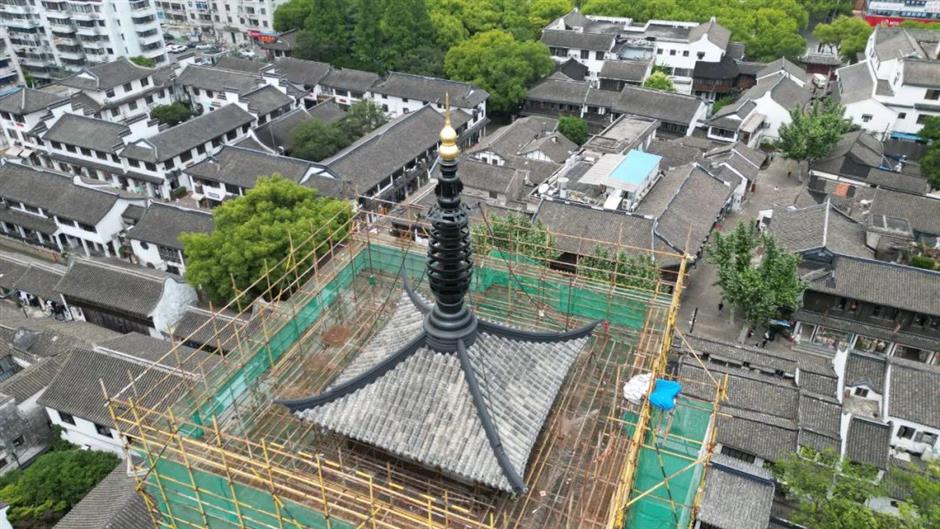 历经八百年风雨沧桑,法华塔下周