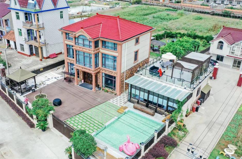 美麗鄉野的安逸生活,浦東民宿各有特色