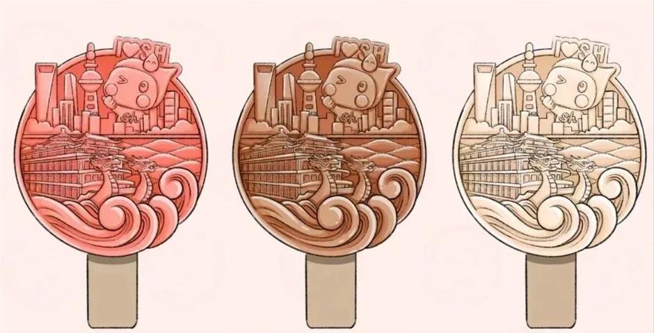 Stroll Shanghai streets with a landmark-shaped ice cream