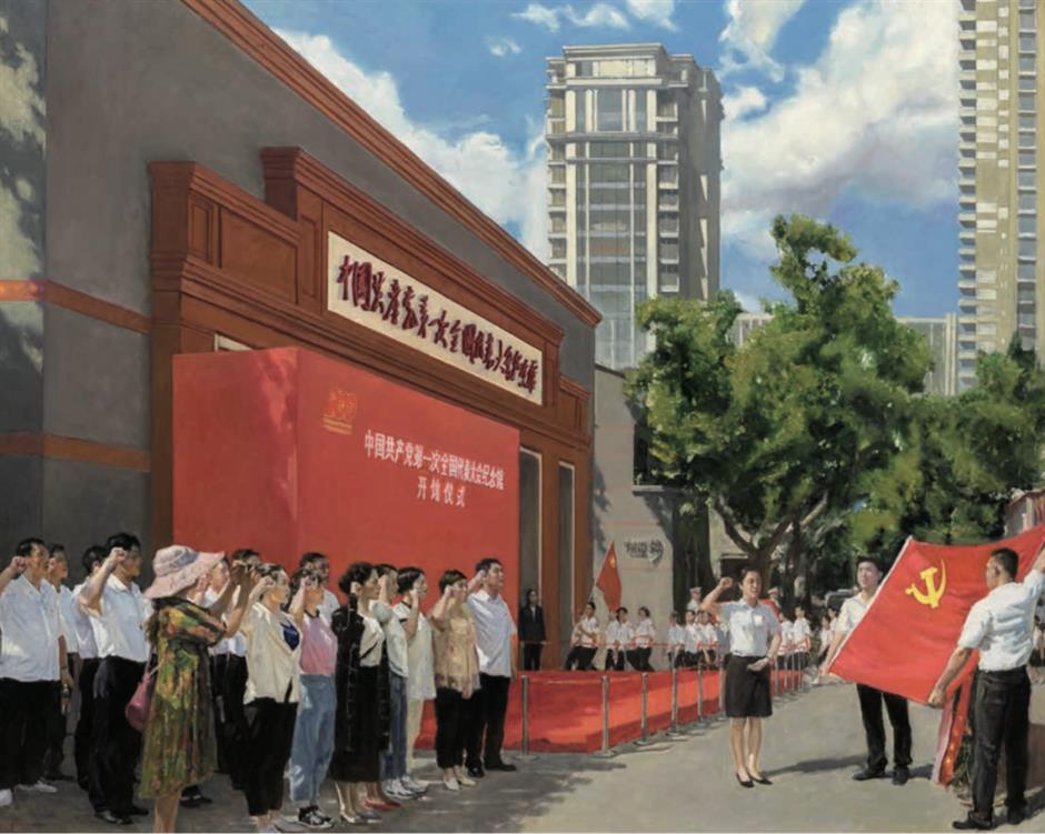 新展 | 无愧时代人民,艺术献礼国庆:海上风华——上海现实题材美术创作项目成果展隆重开幕