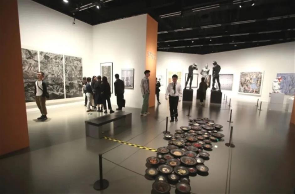 第十七届上海青年美术大展开幕,今起对公众开放