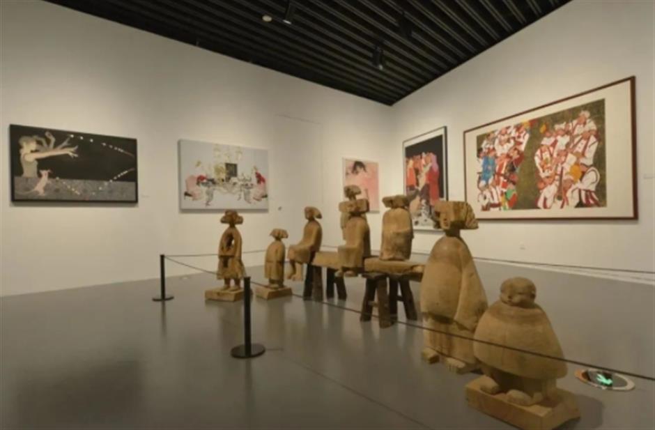 第十七届上海青年美术大展开幕,今起对公众开放