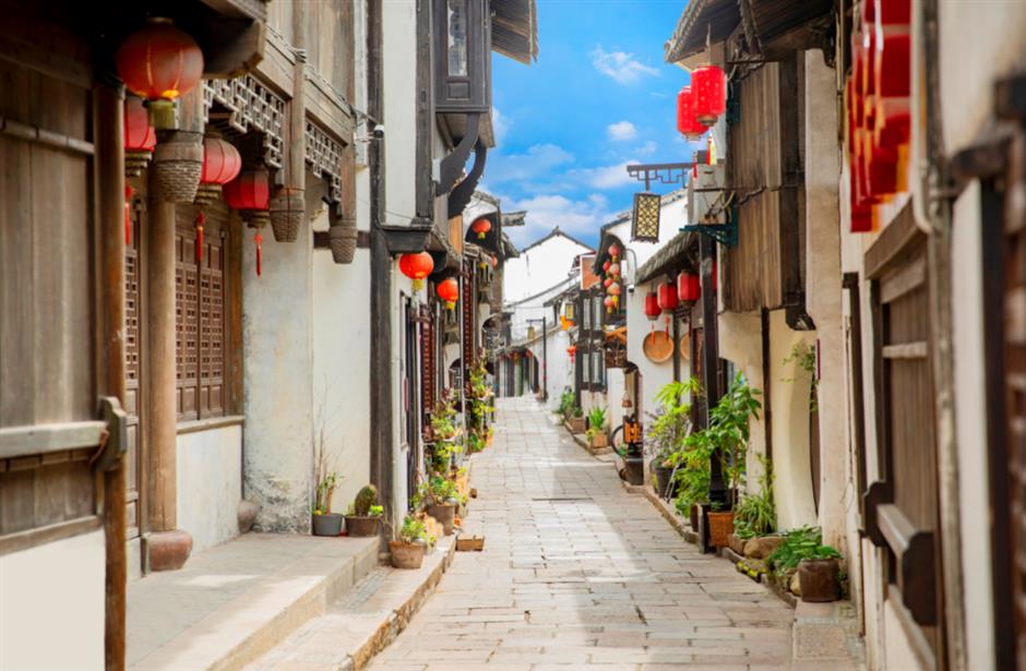 上海古镇秋日花样玩法