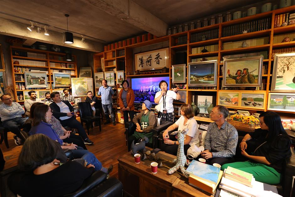 詩意江南稻花飄香,外籍友人在上海這個村玩「嗨」了