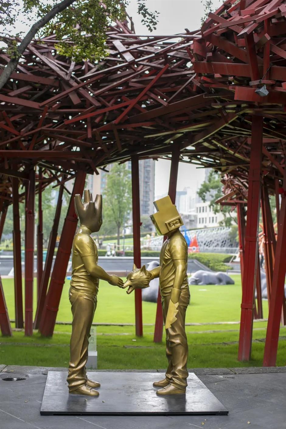 看美展,享自然,上海的这些公园变身城市艺术空间