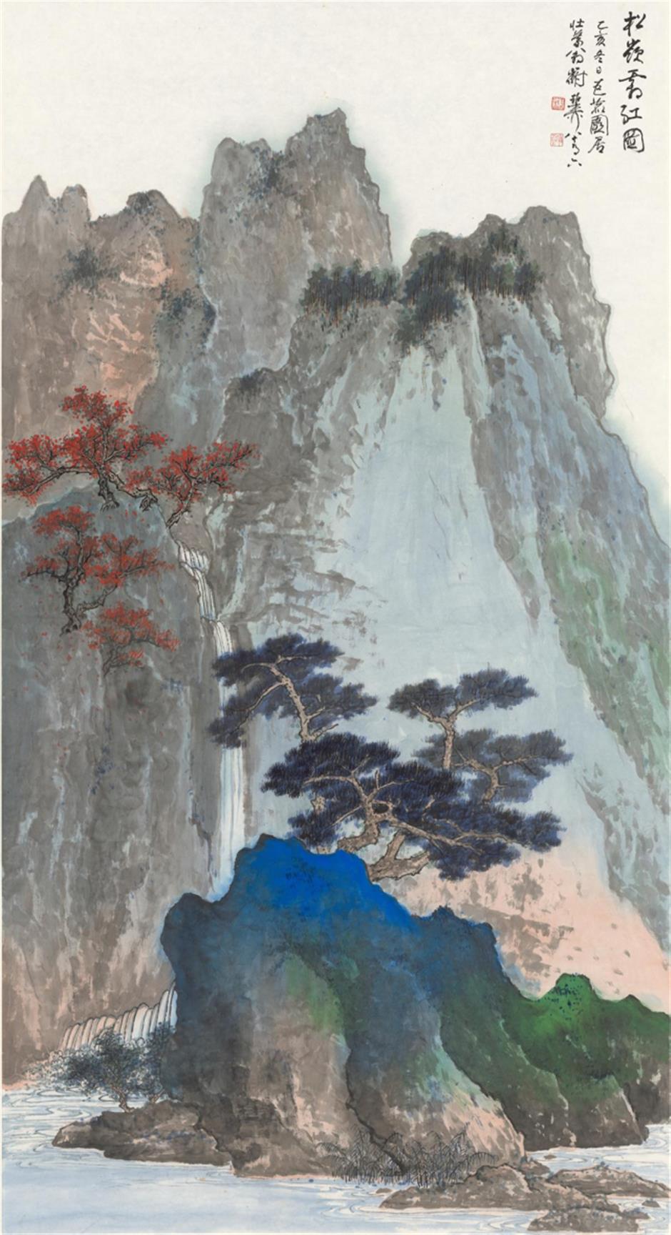 20世紀中國畫南北名家力作聚首滬上！