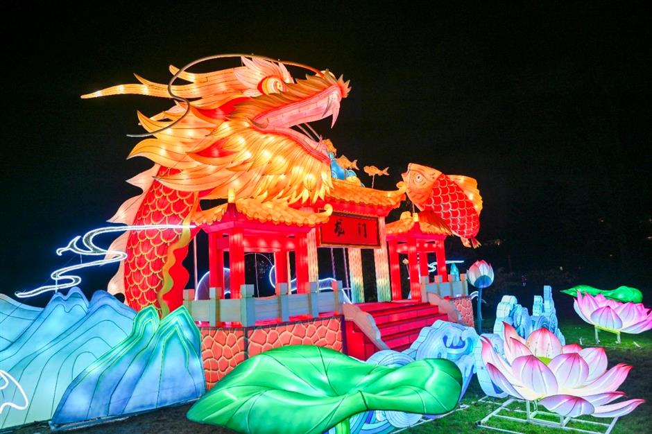 第二十九届豫园灯会中法跨国点亮,主动