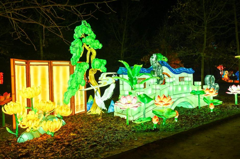 第二十九届豫园灯会中法跨国点亮,主动