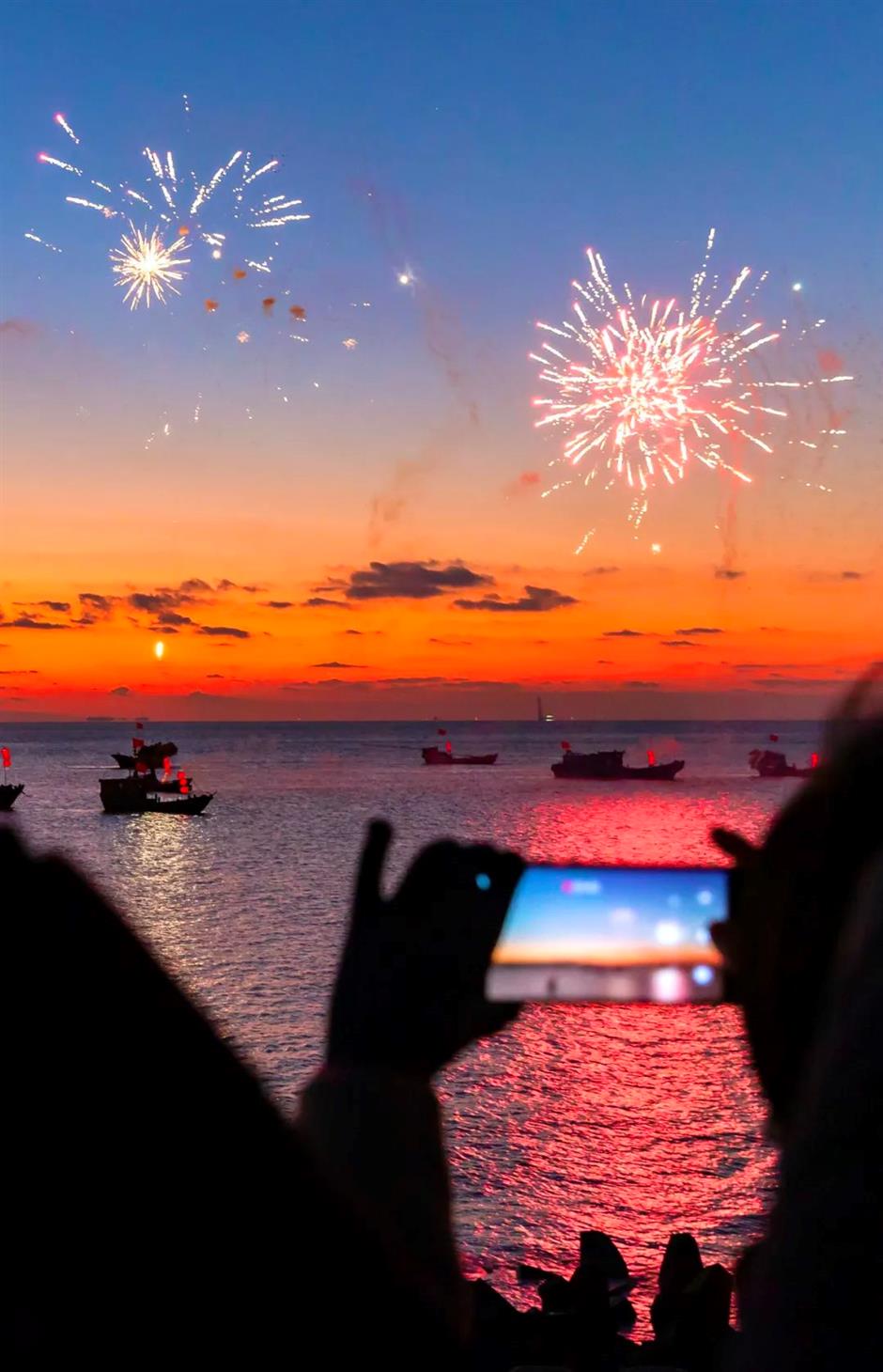 乐游上海迎新年 | 追寻新年日出,共度跨年夜美好时光