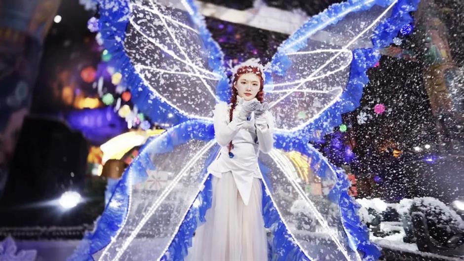 冬日驚喜,上海這些地方「下雪」了!