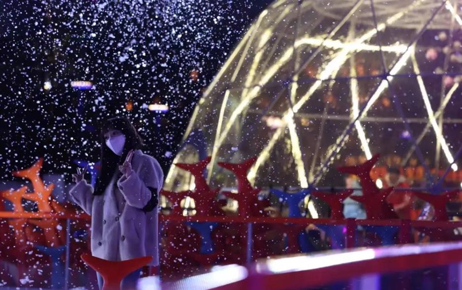 冬日驚喜,上海這些地方「下雪」了!