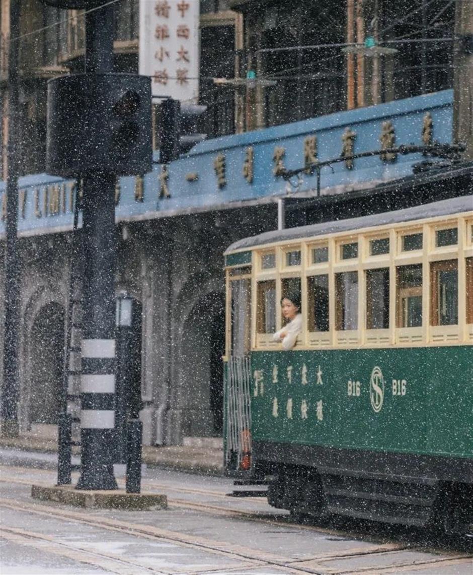 冬日驚喜,上海這些地方「下雪」了!